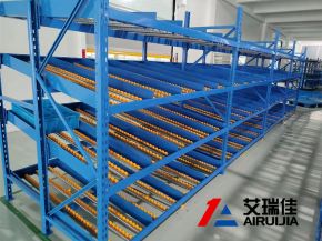 先進(jìn)先出3立柱流利條貨架